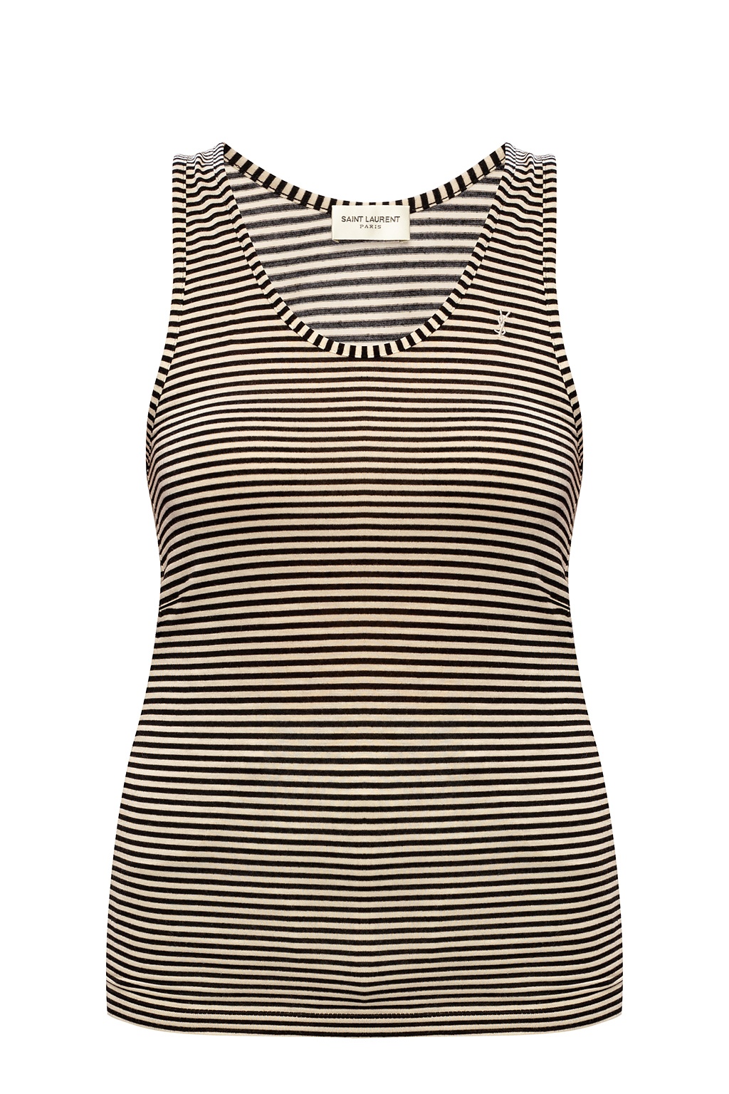 Black Striped tank top Saint Laurent - Vitkac Canada